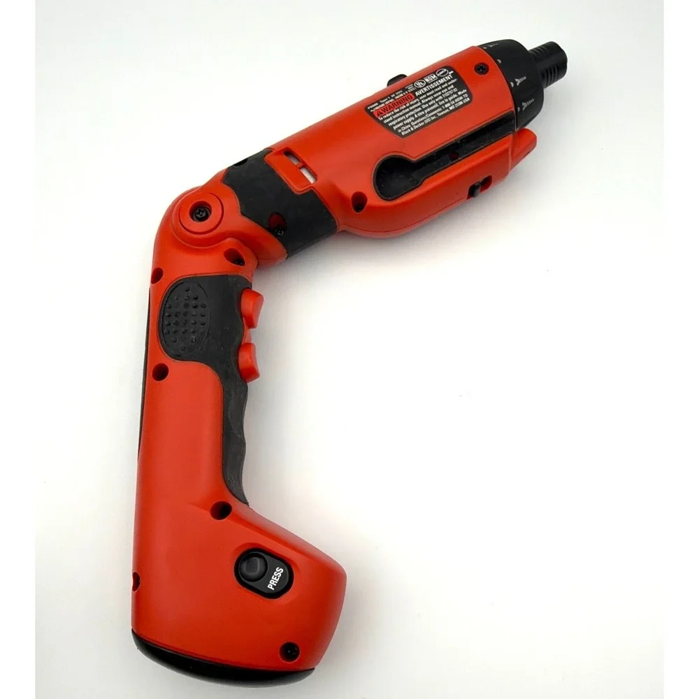 Black & Decker Pivot Plus PD600 6V Cordless Drill Drive, Drill Bit & Charger